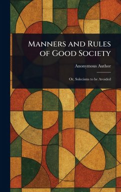 Cover Manners and Rules of Good Society