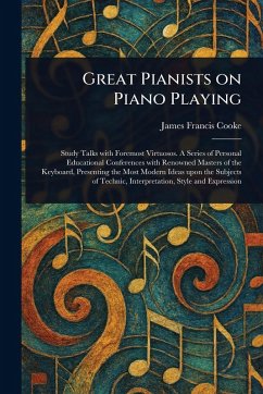 Cover Great Pianists on Piano Playing