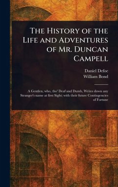 Cover The History of the Life and Adventures of Mr. Duncan Campell