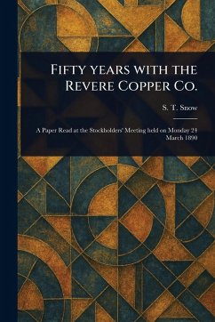 Cover Fifty Years With the Revere Copper Co.