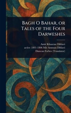 Cover Bagh O Bahar, or Tales of the Four Darweshes
