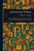 Division of Words