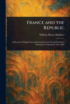 Cover France and the Republic