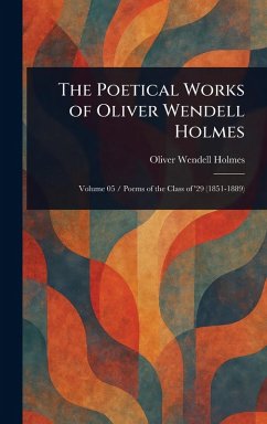 Cover The Poetical Works of Oliver Wendell Holmes
