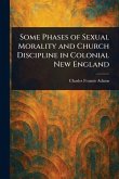 Some Phases of Sexual Morality and Church Discipline in Colonial New England Some Phases of Sexual Morality and Church Discipline in Colonial New England
