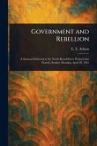 Government and Rebellion Government and Rebellion