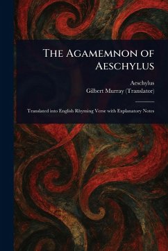 Cover The Agamemnon of Aeschylus