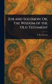 Job and Solomon Job and Solomon
