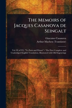 Cover The Memoirs of Jacques Casanova De Seingalt