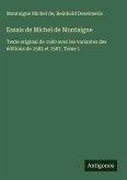 Essais de Michel de Montaigne