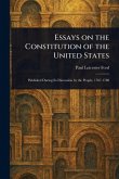 Essays on the Constitution of the United States Essays on the Constitution of the United States