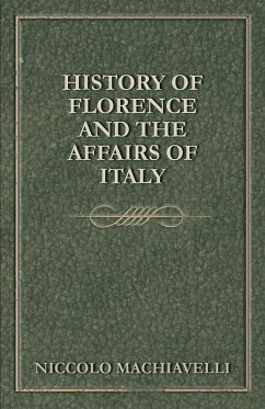 Cover History Of Florence And The Affairs Of Italy (eBook, ePUB)