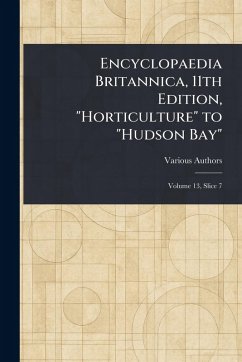 Cover Encyclopaedia Britannica, 11th Edition, 