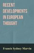 Recent Developments in European Thought... - Bild 1