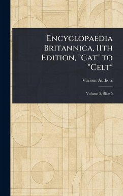 Cover Encyclopaedia Britannica, 11th Edition, 