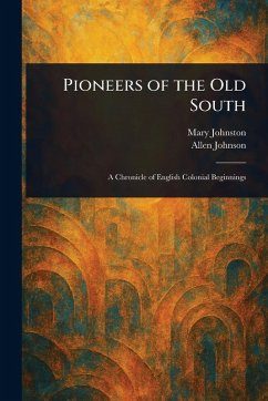 Cover Pioneers of the Old South