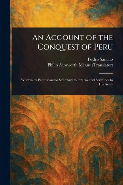 Cover An Account of the Conquest of Peru