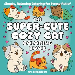 Cover The Super-Cute Cozy Cat Coloring Book