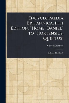 Cover Encyclopaedia Britannica, 11th Edition, 