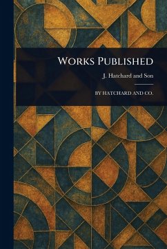 Cover Works Published