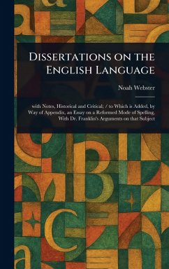 Cover Dissertations on the English Language