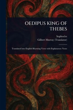 Cover Oedipus King of Thebes