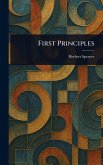 First Principles First Principles
