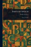 Parts of Speech Parts of Speech
