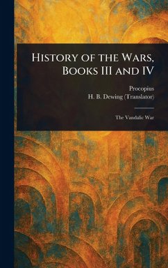 Cover History of the Wars, Books III and IV