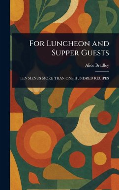 Cover For Luncheon and Supper Guests