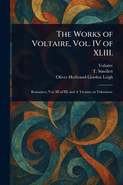 Cover The Works of Voltaire, Vol. IV of XLIII.