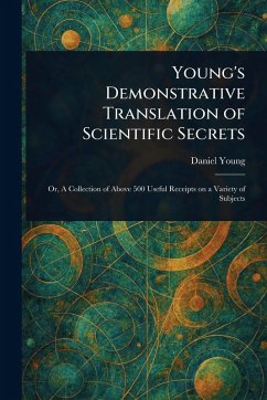 Cover Young's Demonstrative Translation of Scientific Secrets