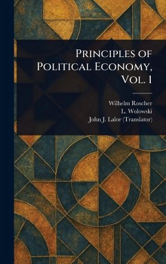 Cover Principles of Political Economy, Vol. 1