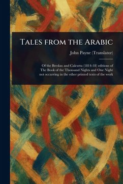 Cover Tales From the Arabic