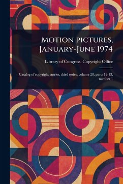 Cover Motion Pictures, January-June 1974