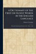 A Dictionary of the First or Oldest... - Bild 1