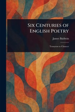 Cover Six Centuries of English Poetry