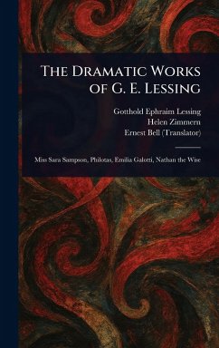Cover The Dramatic Works of G. E. Lessing