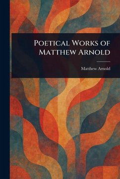 Cover Poetical Works of Matthew Arnold