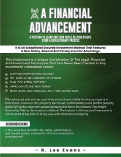 A Financial Advancement - Evans, R. Lee