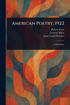 Cover American Poetry, 1922