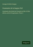 Grammaire de la langue d'oïl Grammaire de la langue d'oïl