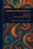 Criminal Psychology Criminal Psychology