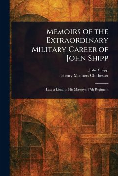 Cover Memoirs of the Extraordinary Military Career of John Shipp