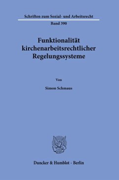Cover Funktionalität kirchenarbeitsrechtlicher Regelungssysteme