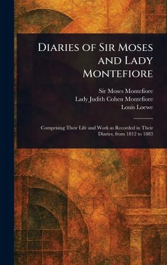 Cover Diaries of Sir Moses and Lady Montefiore