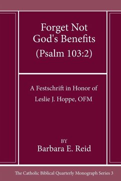 Cover Forget Not God's Benefits (Psalm 103