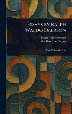 Cover Essays by Ralph Waldo Emerson