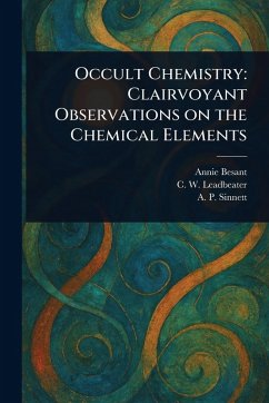 Cover Occult Chemistry