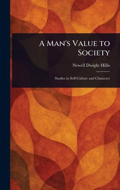 Cover A Man's Value to Society